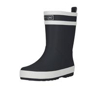 Gummistiefel ZIGZAG "Rubber Boot BOX", Mädchen, Gr. 29, schwarz-weiß (schwarz, weiß), Gummi, Schuhe Gummistiefel, mit praktischer Lasche (69551746-29) schwarz, weiß