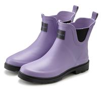 Gummistiefelette ELBSAND "Boots", Damen, Gr. 37, lila, Obermaterial: 100% Synthetik. Decksohle: 100% Textilmaterial. Futter: 100% Textilmaterial. Laufsohle: 100% Synthetik, unifarben, Schuhe, aus wass