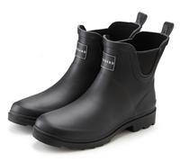 Gummistiefelette ELBSAND "Boots", Damen, Gr. 38, schwarz, Obermaterial: 100% Synthetik. Decksohle: 100% Textilmaterial. Futter: 100% Textilmaterial. Laufsohle: 100% Synthetik, unifarben, Schuhe, aus w