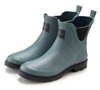 Gummistiefelette ELBSAND "Boots, Gummistiefel, Schlupfstiefel", Damen, Gr. 37, petrol, Obermaterial: 100% Synthetik. Decksohle: 100% Textilmaterial. Futter: 100% Textilmaterial. Laufsohle: 100% Synthe