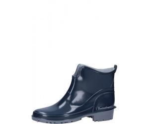 Gummistiefelette - ELKE - blaue, preiswerte Damen Stiefelette in praktischer Kurzform 42