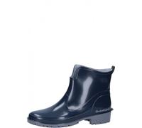 tomBrook Damen Gummistiefel Regenstiefel Stiefelette Zum Abendkleid - Gummistiefel Damen Outdoor Gummistiefelletten Wasserdicht in Schwarz Größe 40