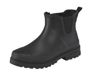Gummistiefelette VERBENAS "LUKA FUR SMOOTH", Herren, Gr. 44, Warmfutter, schwarz, Naturkautschuk, unifarben, Schuhe, Regenstiefel, Rainboots mit Warmfutter (33822120-44) schwarz