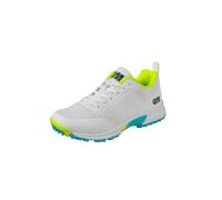 Gunn & Moore Unisex Aion Kricket-Schuh, Weiß Fluro Gelb Blau, 44.5 EU