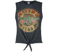 Guns N Roses Amplified Collection - Neon Bullet Frauen Top Charcoal S