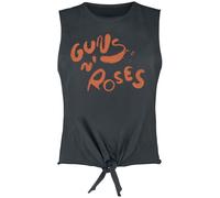 Guns N' Roses Amplified Collection - Paint Logo Top charcoal in S