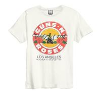 Guns N' Roses Amplified Collection - Vintage Bullet Herren T-Shirt Kurzarm Offwhite, gebrochenes weiß, XXL