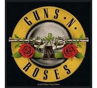 Guns N Roses Bullet Logo Unisex Patch multicolor 100% Polyester Undefiniert Band-Merch, Bands