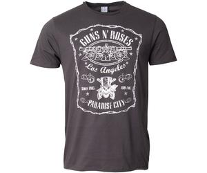 Guns N' Roses T-Shirt mit Paradise City Print in grau L
