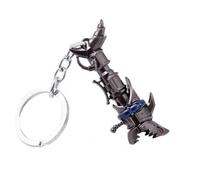 Guodong League of Legends Jinx Cannon Lol Schlüsselanhänger aus Metall als Geschenk - Schmuck für Auto