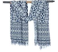 GURU SHOP Bali Batik Sarongkleid, Wickelrock, Pareo, 100% Viskose | Beidseitig verwendbar, vielseitig tragbar als Kleid, Rock oder Schal, handgefertigt mit bunten Mustern.