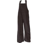 GURU SHOP Cord-Latzhose, Hose, Jumpsuit, Overall, Schwarz, Baumwolle, Size:L/XL (42)
