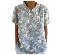 guru Shop Damen Bluse zum binden vorne leichte jacken sommerjacken Damenjacken Sommer Damenbekleidung Longshirt Shirt weiß lang top Shirts