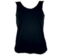 GURU SHOP Goa Psytrance Top, Pixi Top, Rückenfreies Boho Top - Schwarz, Damen, Baumwolle, Size:M