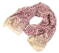 GURU SHOP Handbedrucktes Baumwolltuch, indischer Blockdruck Schal | 100 % Baumwolle, Unisex, traditioneller Blockdruck, vielseitig verwendbar, leicht zu reinigen