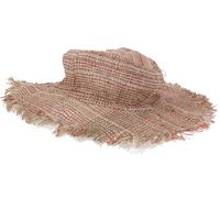 GURU SHOP Hanf Sommerhut, natürlicher Sonnenhut, 56 cm Umfang | Unisex, ideal für Strand und Garten, atmungsaktiv, fair gehandelt in Nepal, leicht und bequem