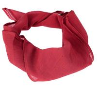 GURU SHOP Indisches Baumwolltuch, Quadratisches Baumwolltuch, Bandana 50x50 cm - Himbeerrot, Herren/Damen, Baumwolle