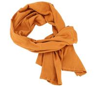 GURU SHOP Indisches Baumwolltuch, Schal, Leichter Musselin Baumwollschal 50x150 cm - Gelb, Herren/Damen, Baumwolle