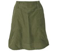 GURU SHOP Kurzer Cordrock, Minirock mit Taschen - Olivgrün, Damen, Baumwolle, Size:S