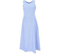 GURU SHOP Langes Kleid, Baumwoll-Sommerkleid - Hellblau, Damen, Size:M