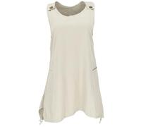 GURU SHOP Latzrock, Oversize Trägerkleid, Latzkleid, Ballonrock - Leinenfarben, Damen, Baumwolle, Size:S/M