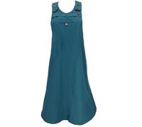 GURU SHOP Latzrock, Trägerkleid, Hippierock - Petrol, Damen, Baumwolle, Size:L/XL