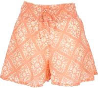 GURU SHOP Leichte Pantys, Baumwoll-Print Shorts - Orange, Damen