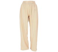 GURU SHOP Luftige Boho Hose, Weite Basic Sommerhose, Damenmode | Bequemes Tragegefühl, breiter gesmokter Bund, vielseitig kombinierbar, ideal für warme Tage.
