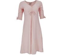 GURU SHOP Midikleid aus Bio-Baumwolle, Basic Kleid Organic - Cherry Blossom, Damen, Size:S
