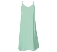 GURU SHOP Midikleid, Sommerkleid, Trägerkleid, Viskose, Damenmode | Luftig, angenehm auf der Haut, V-Ausschnitt, ärmellose Form, vielseitig kombinierbar, Must-Have für warme Tage.