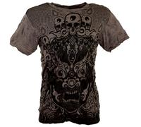 GURU SHOP Sure Herren T-Shirt Dämon - Taupe, Size:L