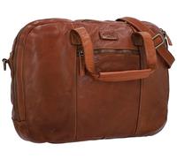 Gusti Aktentasche Leder- Jaxon Businesstasche Laptoptasche Ledertasche Bürotasche Unitasche Braun Leder
