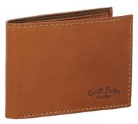 Gusti Geldbörse Leder - Lewi Herren Portemonnaie Brieftasche Geldbeutel Braun Leder