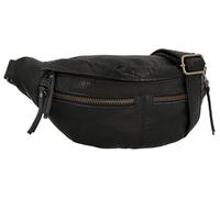 Gusti Gürteltasche Leder Acton - Bauchtasche Leder Damen & Herren im Vintage-Stil - Geräumige Hüfttasche Herren & Damen mit 3 Fächern