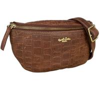 Gusti Gürteltasche Leder - Annabelle Damen und Herren Gürteltasche Bauchtasche Handtasche Ledertasche Braun Leder