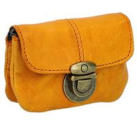 Gusti Gürteltasche Leder - Eskil Bauchtasche Leder Herren Damen für Festivals & Alltag, Hochwertige Hüfttasche Portemonnaie in Braun Vintage