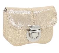 Gusti Gürteltasche Leder - Eskil Gürteltasche Bauchtasche Portemonnaie Geldbörse Silber Leder