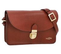 Gusti Handtasche Leder - Sandy Damen und Herren Umhängetasche Schultertasche Alltagstasche Tasche Crossbody Ledertasche Vintage Braun