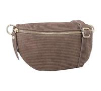 Gusti Leder Gürteltasche Brinja - Bauchtasche Umhängetasche Crossbody Tasche Ledertasche Damen Taupe Leder