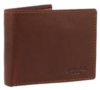 Gusti Leder Portemonnaie Pawel Braun Damen Herren - Pflanzlich gegerbtes Echtleder Geldbörse - Vintage Unisex Geldbeutel mit viel Stauraum RFID Schutz