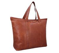 Gusti Leder Shopper Alexis - Handtasche Shopper Reisetasche Strandtasche Schultertasche Ledertasche Damen Herren Braun Leder