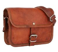 Gusti Leder Umhängetasche Mary S I Handgefertigte Ledertasche Damen für Alltag & Freizeit I Elegante Leder Handtasche Damen aus Ziegenleder