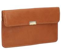 Gusti Portemonnaie Leder - Rani Portmonee Geldbörse Brieftasche Geldscheintasche Clutch Damen Vintage Leder Braun