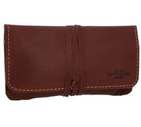 Gusti Tabaktasche Leder Jesse - Drehtabak Tasche aus echtem Rindsleder - Tabakbeutel für Drehtabak mit Fächern für Filter, Paper & Feuerzeug