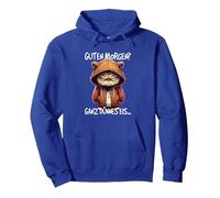 Guten Morgen? Ganz dünnes EIS Pullover Hoodie, Unisex für Erwachsene, Königsblau, XXL