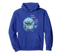 Guten Morgen Ganz dünnes EIS - Übellauniger Vogel Pullover Hoodie, Unisex für Erwachsene, Königsblau, M