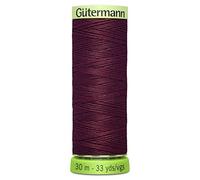 Gutermann 723665 369 Sew All 100% recyceltes Oberstichgarn, 30 m, Maulbeere, Einheitsgröße