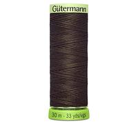 Gutermann 723665 694 Sew All 100% recyceltes Oberstichgarn, 30 m, Brünette, Einheitsgröße