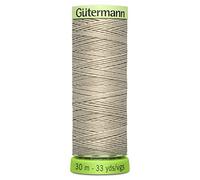 Gutermann 723665 722 Sew All 100% recyceltes Oberstichgarn, 30 m, Beige Knochen, Einheitsgröße