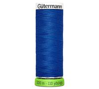 Gutermann Recyceltes Polyester-Faden, 10 m, Kobaltblau